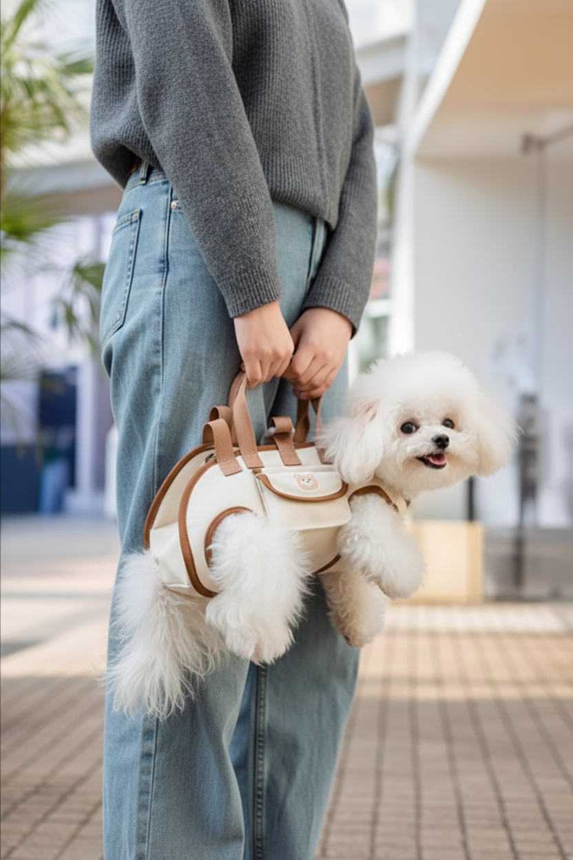 Temonica Pet Carrier Çanta – Kedi & Köpek İçin Premium El Taşıyıcısı