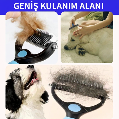 Temonica Profesyonel Köpek & Kedi Tarak Fırçası