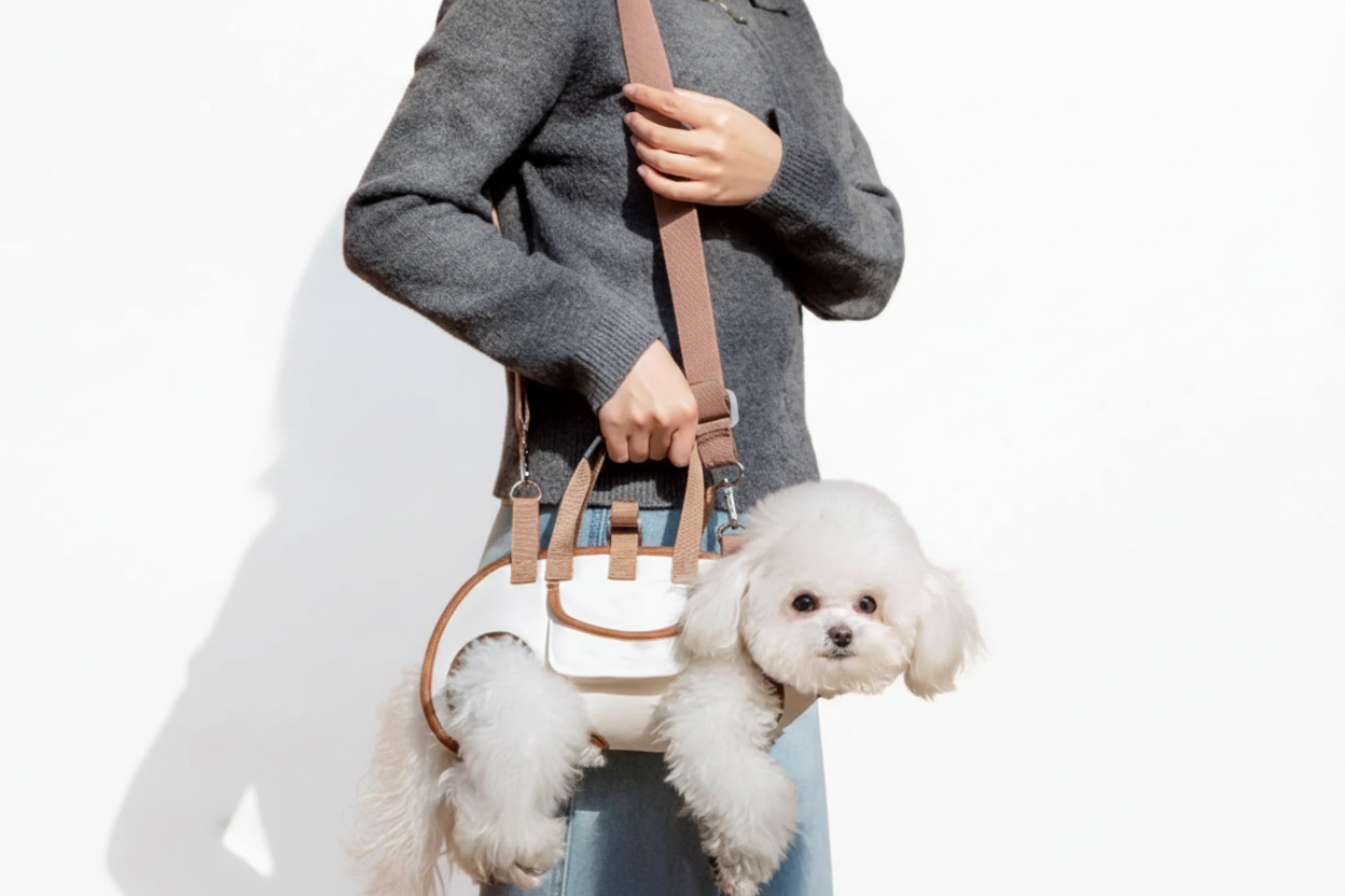 Temonica Pet Carrier Çanta – Kedi & Köpek İçin Premium El Taşıyıcısı